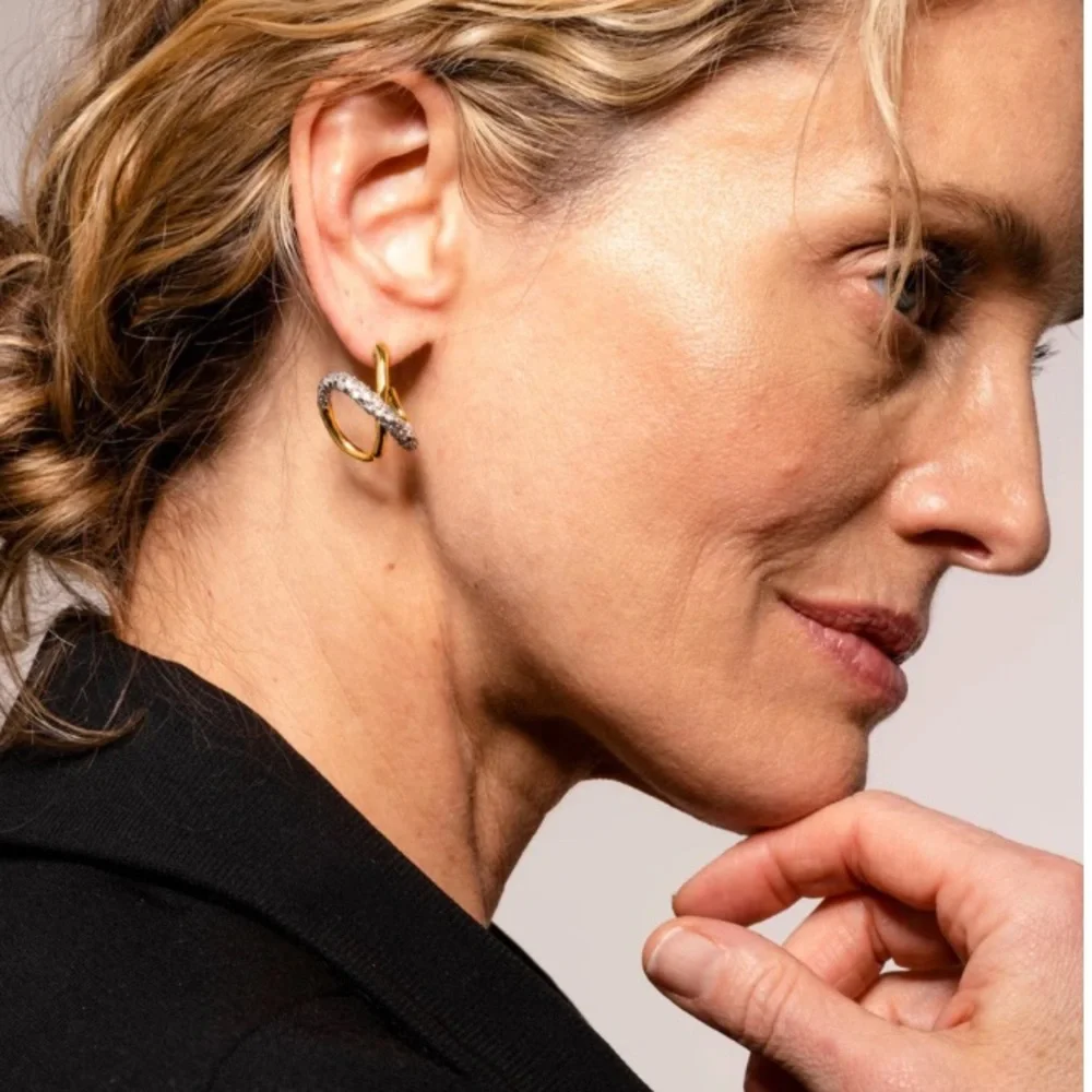 Alexis Bittar sculpted platinum